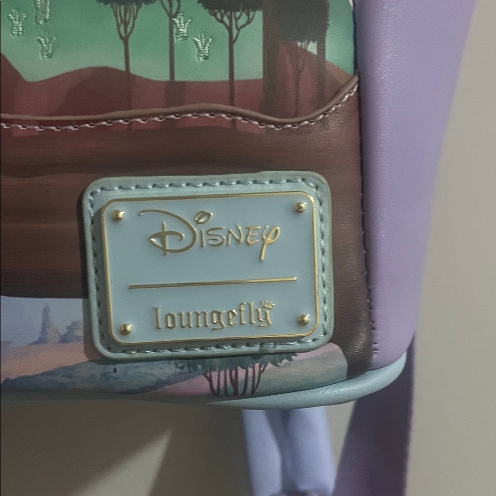 Loungefly Disney Sleeping Beauty Backpack - Purple and Blue - Picture 2 of 7